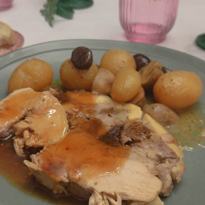 Pularda rellena