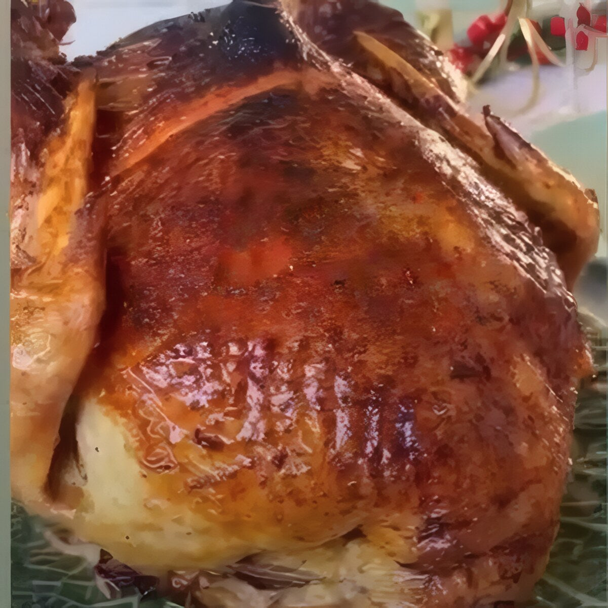 UN CAPÓN RELLENO POR NAVIDAD