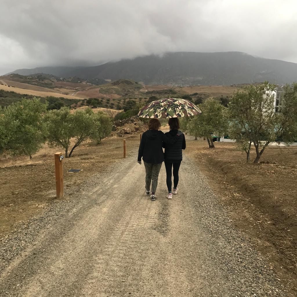 Finca Loma Verde, en la Sierra de Grazalema